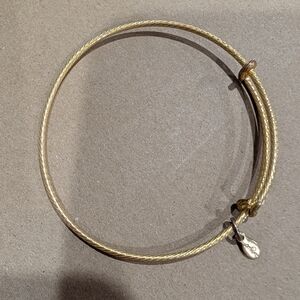 Chic Gold-Tone Bangle Bracelet